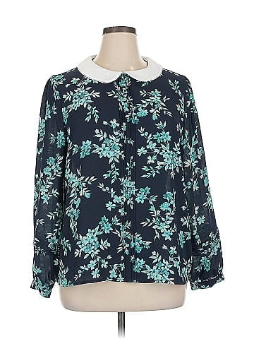 CeCe Long Sleeve Blouse (view 1)