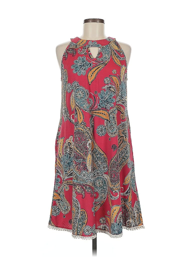 Pre-owned Assorted Brands Casual Dress In Red