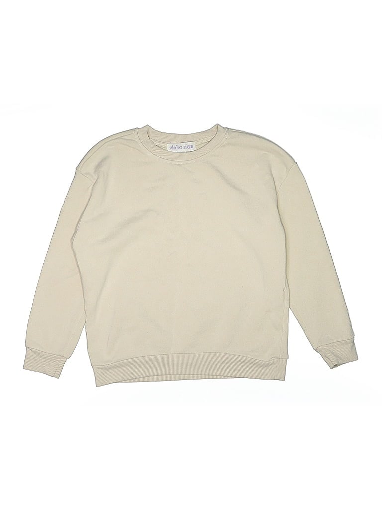 Pre-owned Assorted Brands Kids' Sweatshirt In White