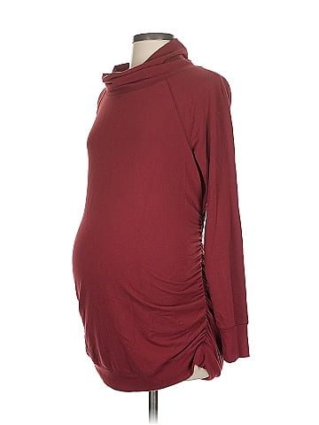 Isabel Maternity Long Sleeve Turtleneck (view 1)