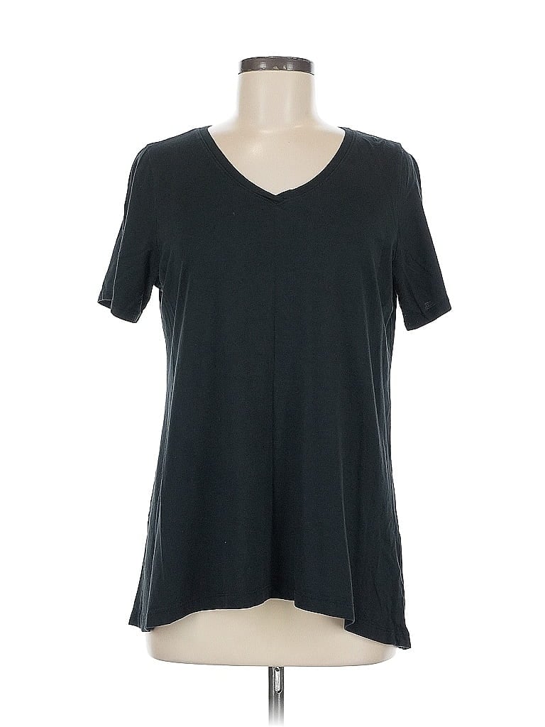 Pre-owned Logo By Lori Goldstein Short Sleeve T-shirt In Black