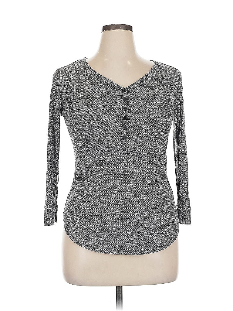 Pre-owned No Boundaries Cardigan Sweater In Gray