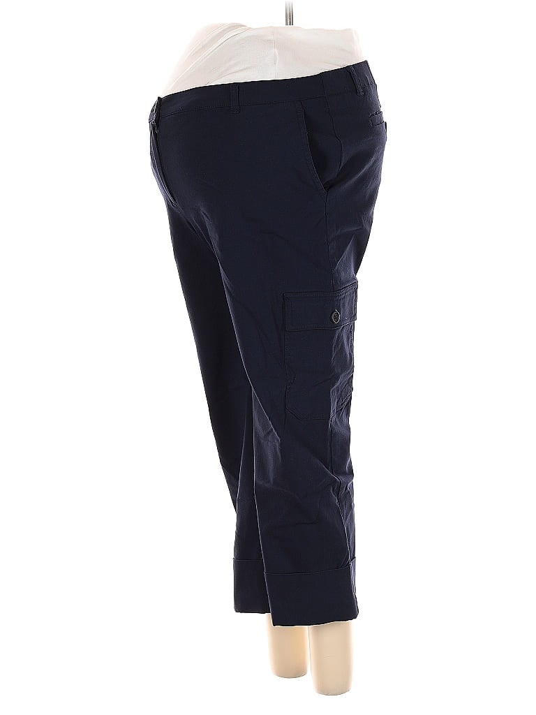 Pre-owned Motherhood Active Pants In Blue