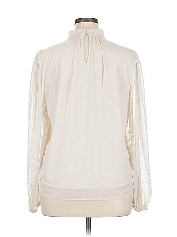 Ann Taylor LOFT Long Sleeve Blouse (view 2)