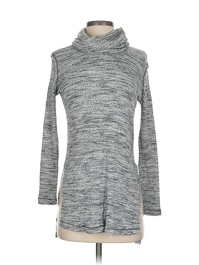 Pre-owned Astr Turtleneck Sweater In Gray