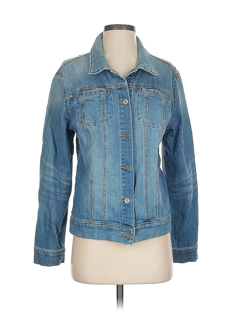 Pre-owned Pilcro By Anthropologie Denim Jacket In Blue