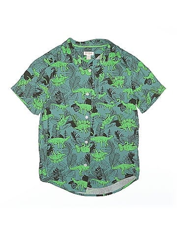 Cat & Jack Short Sleeve Button-Down Shirt (view 1)