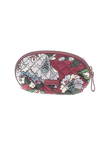 Vera Bradley Bordeaux Blooms Clamshell Cosmetic (view 2)