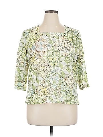 Alfred Dunner 3/4 Sleeve Blouse (view 1)