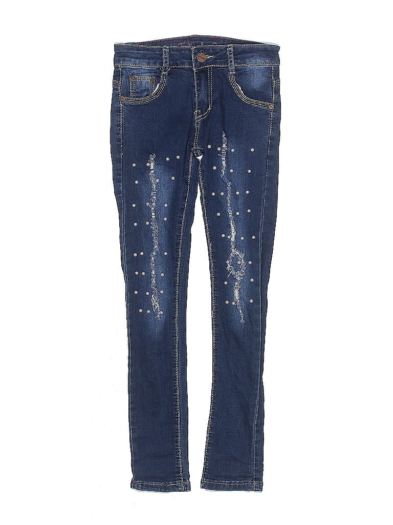 Pre-owned Assorted Brands Kids' Jeans In Blue