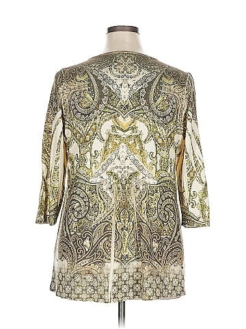 One World 3/4 Sleeve Blouse (view 2)