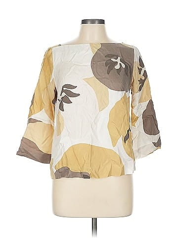 J.Crew 3/4 Sleeve Silk Top (view 1)
