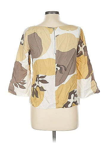 J.Crew 3/4 Sleeve Silk Top (view 2)