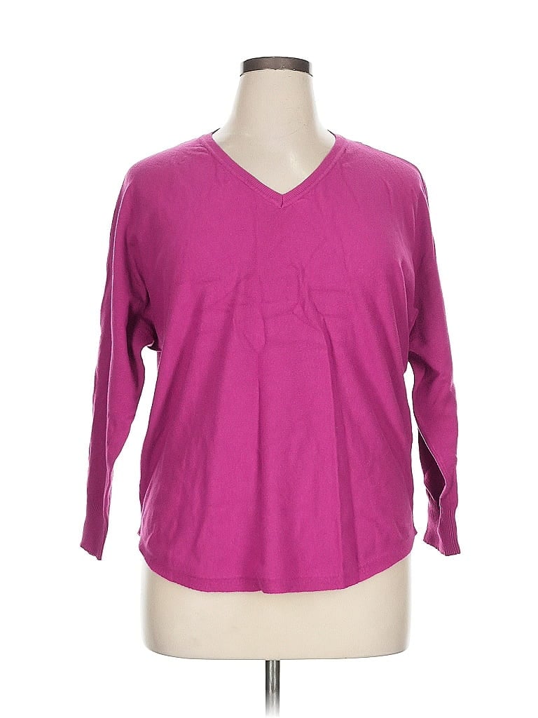 VILA MILANO Pre-owned 3/4 Sleeve T-shirt In Pink