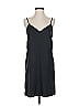 ASOS 100% Polyester Solid Black Casual Dress Size 4 - photo 1