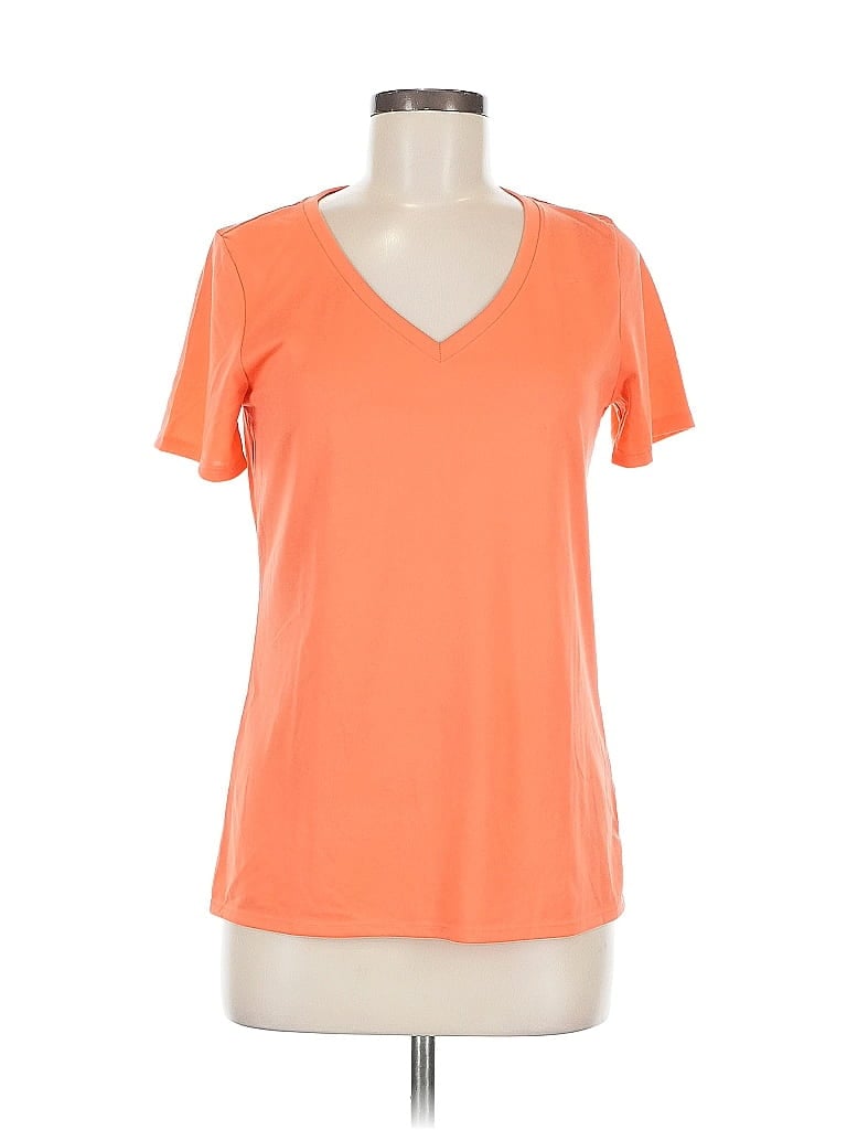 Pre-owned Nike Active T-shirt In Orange