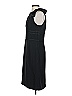 Ann Taylor 100% Polyester Solid Black Cocktail Dress Size 4 - photo 5