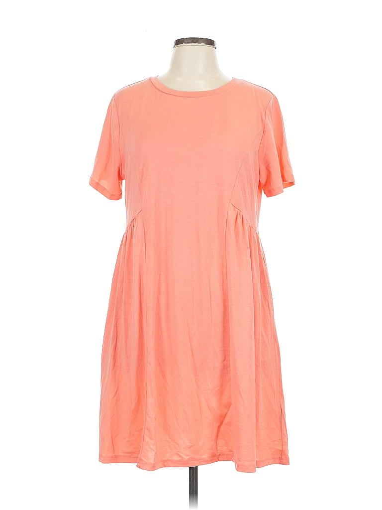 Pre-owned Lularoe Casual Dress In Orange