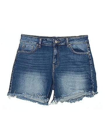 Zenana Denim Shorts (view 1)