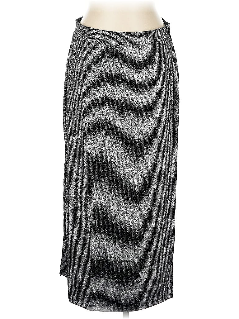 Pre-owned Old Navy Casual Skirt In Gray