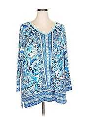 Belle By Kim Gravel Long Sleeve Blouse