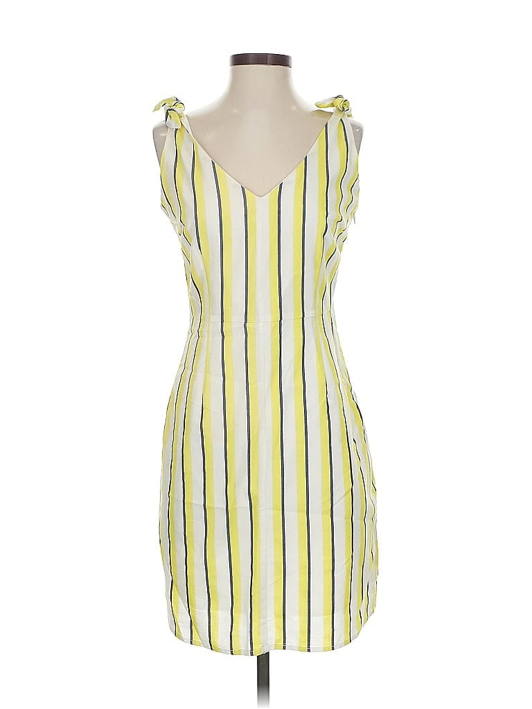 Pre-owned Cupcakes And Cashmere Casual Dress In Yellow