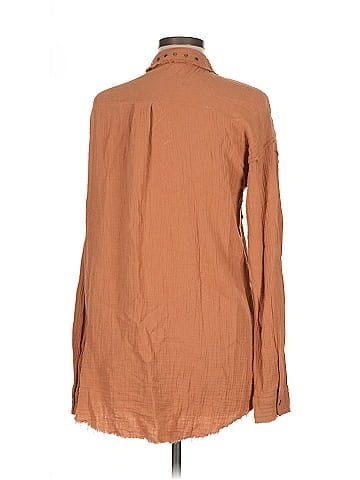 Hem & Thread Long Sleeve Button-Down Shirt (view 2)