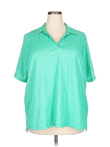Lands' End Short Sleeve Blouse (view 1)