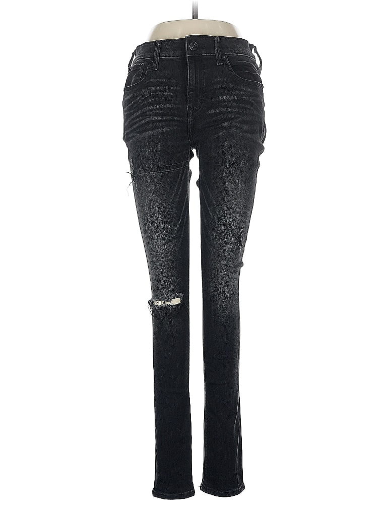 Pre-owned Express Jeans In Black