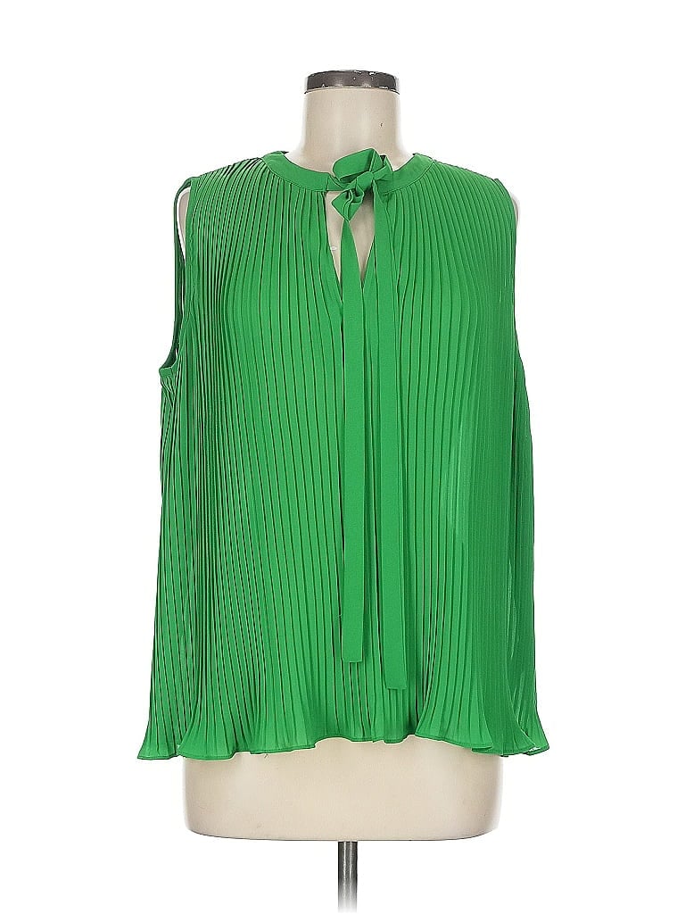 Pre-owned Endless Rose Sleeveless Blouse In Green