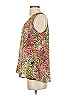 Hale Bob 100% Polyester Gold Sleeveless Blouse Size S - photo 4