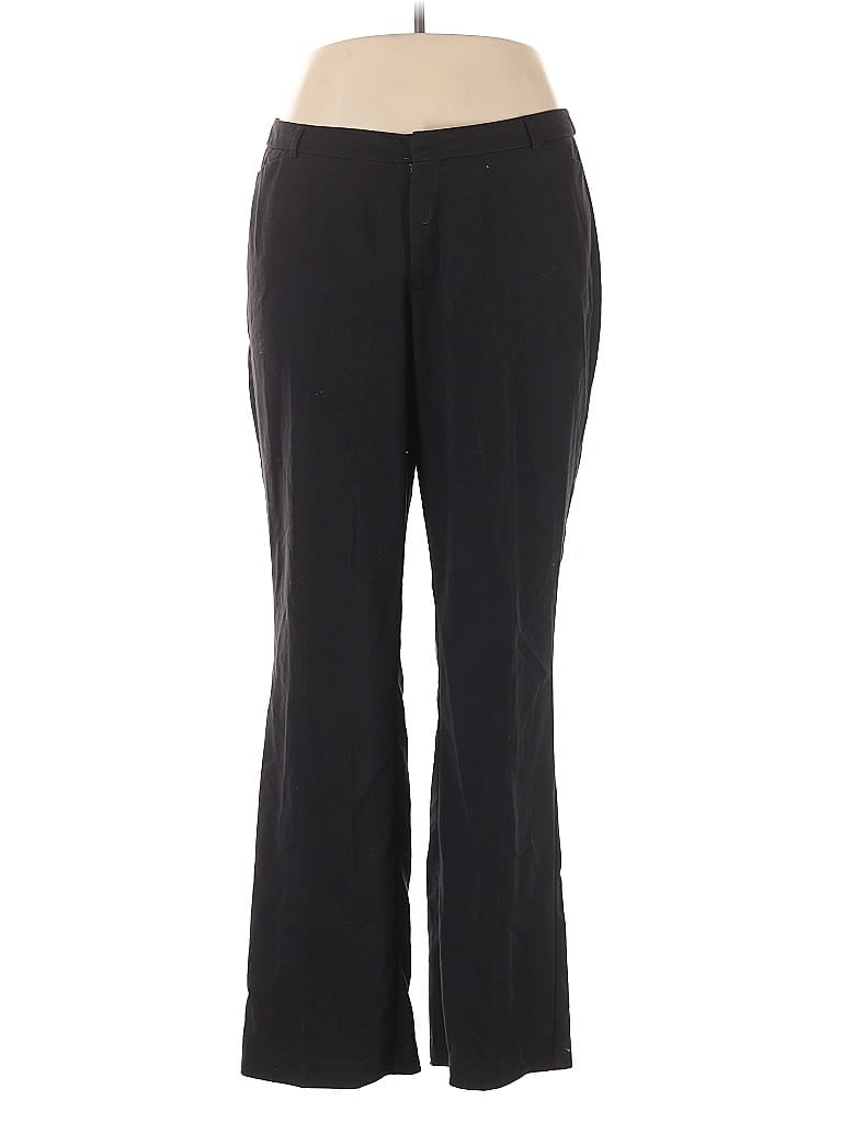 Pre-owned Coldwater Creek Dress Pants In Black