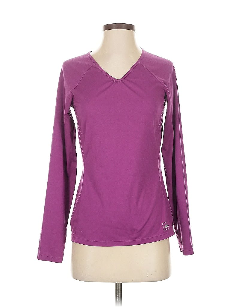 Pre-owned Rei Long Sleeve T-shirt In Purple