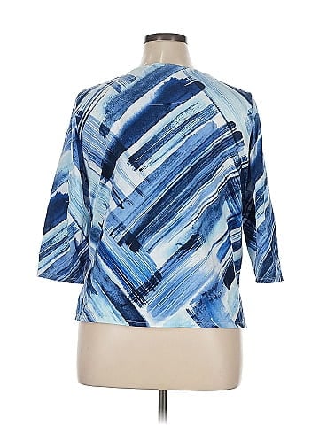 Alfred Dunner 3/4 Sleeve Top (view 2)