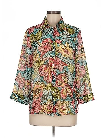Alfred Dunner 3/4 Sleeve Blouse (view 1)