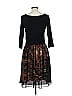W by Worth Print Black Casual Dress Size 6 - photo 2