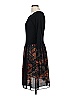W by Worth Print Black Casual Dress Size 6 - photo 4