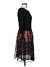 W by Worth Print Black Casual Dress Size 6 - photo 3