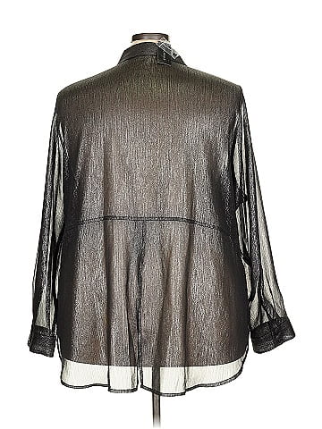 Lane Bryant Long Sleeve Blouse (view 2)