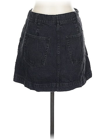 We the Free Denim Skirt (view 2)