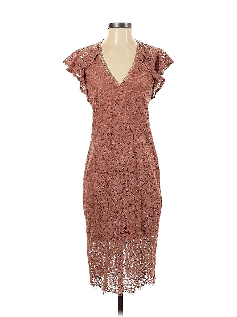 EXPRESS Pre-owned Cocktail Dress In Brown