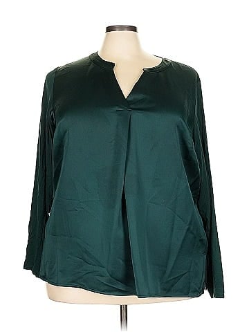 Calvin Klein Long Sleeve Blouse (view 1)