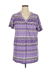 Woman Within Short Sleeve Henley
