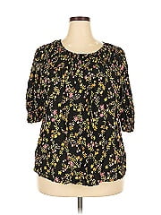 Terra & Sky 3/4 Sleeve Blouse
