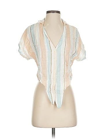 Pull&Bear Short Sleeve Blouse (view 1)