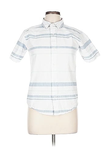CALVIN KLEIN JEANS Short Sleeve Button-Down Shirt (view 1)