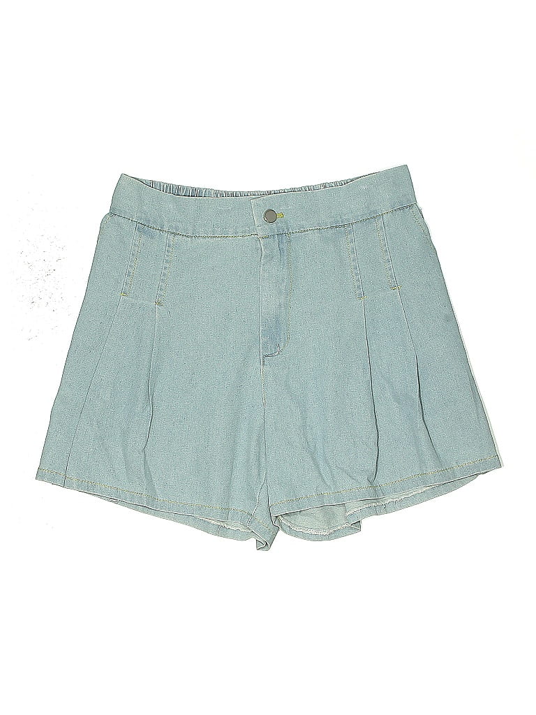 Pre-owned Unbranded Denim Shorts In Blue