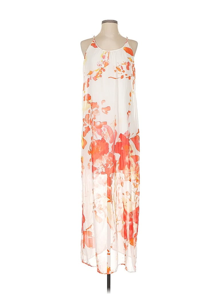 Pre-owned New Directions Casual Dress In White