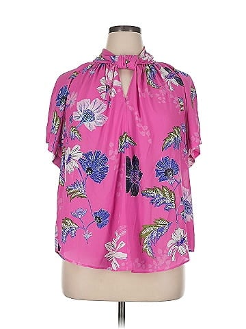 RACHEL Rachel Roy Short Sleeve Blouse (view 1)