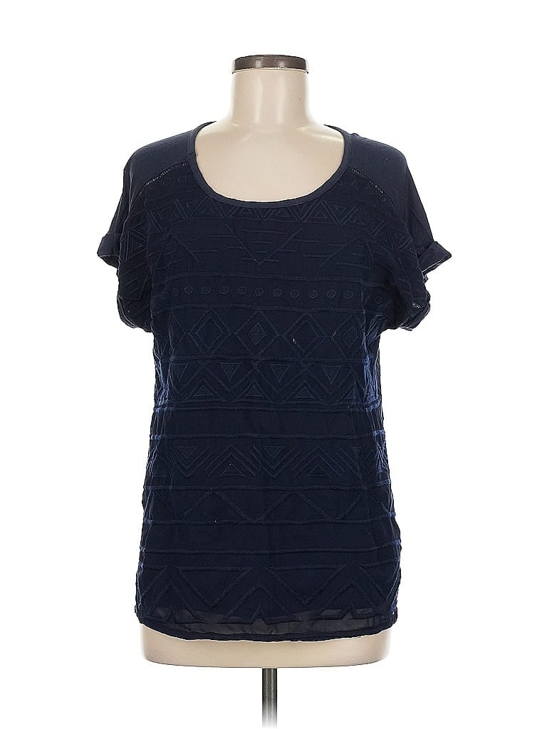 Pre-owned Skies Are Blue Short Sleeve T-shirt In Blue